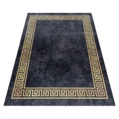 Teppich, FIESTA 4305, BLACK, 140 x 200 cm