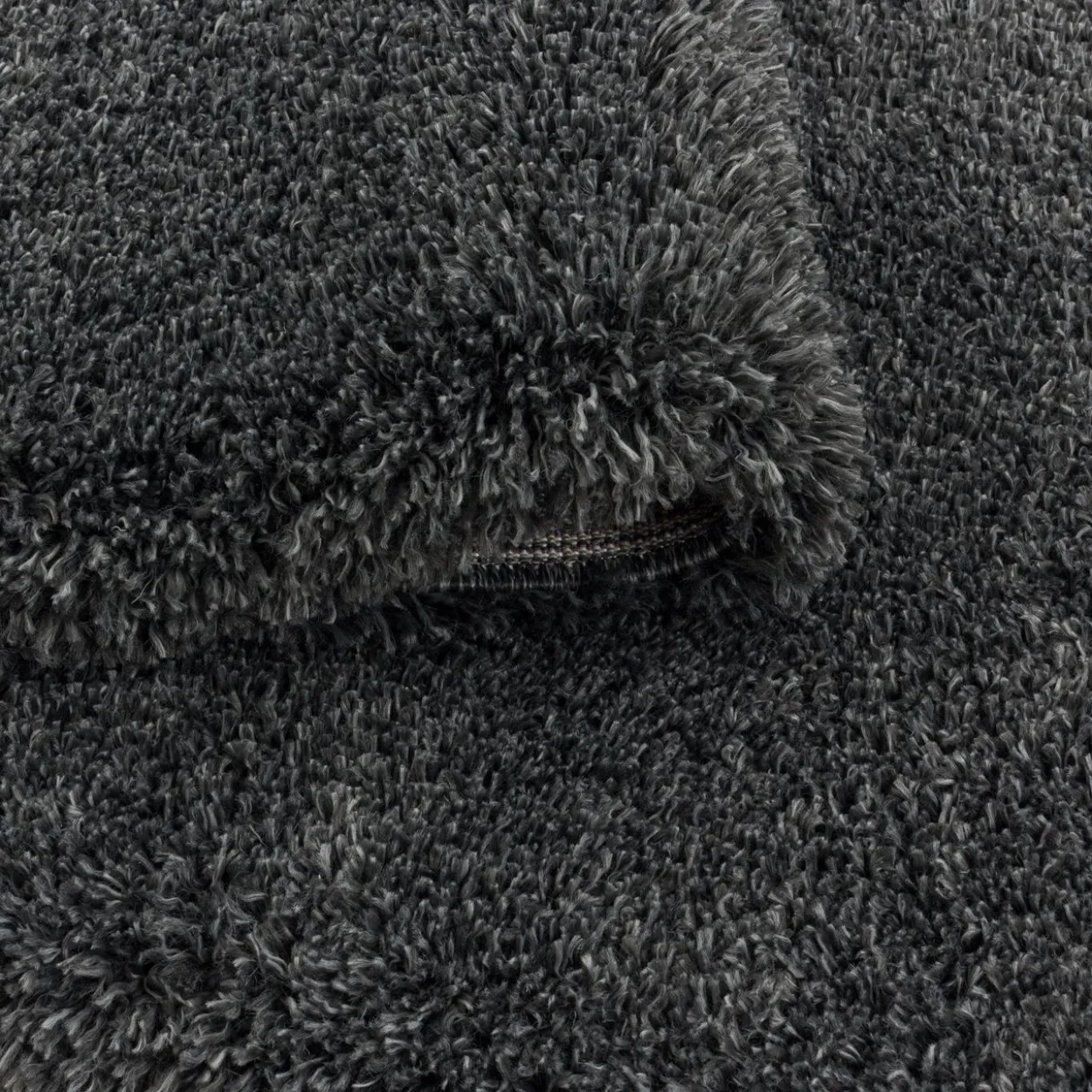 Teppich, FLUFFY 3500, GREY, 80 x 250 cm