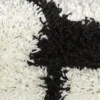 Teppich, FUN 6001, BLACK, 120 x 120 cm