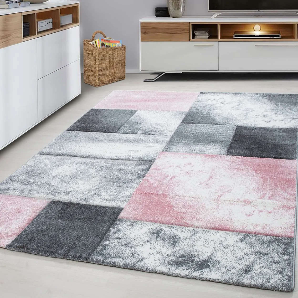 Teppich, HAWAII 1710, PINK, 200 x 290 cm