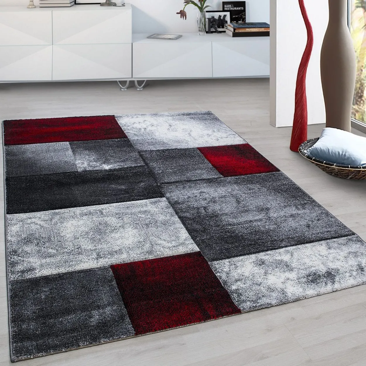 Teppich, HAWAII 1710, RED, 200 x 290 cm