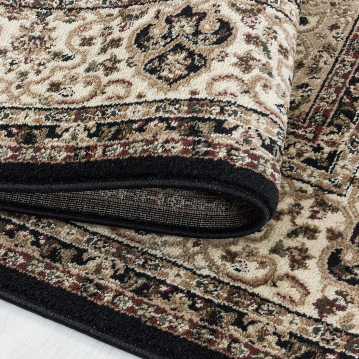 Teppich, KASHMIR 2608, BLACK, 300 x 400 cm