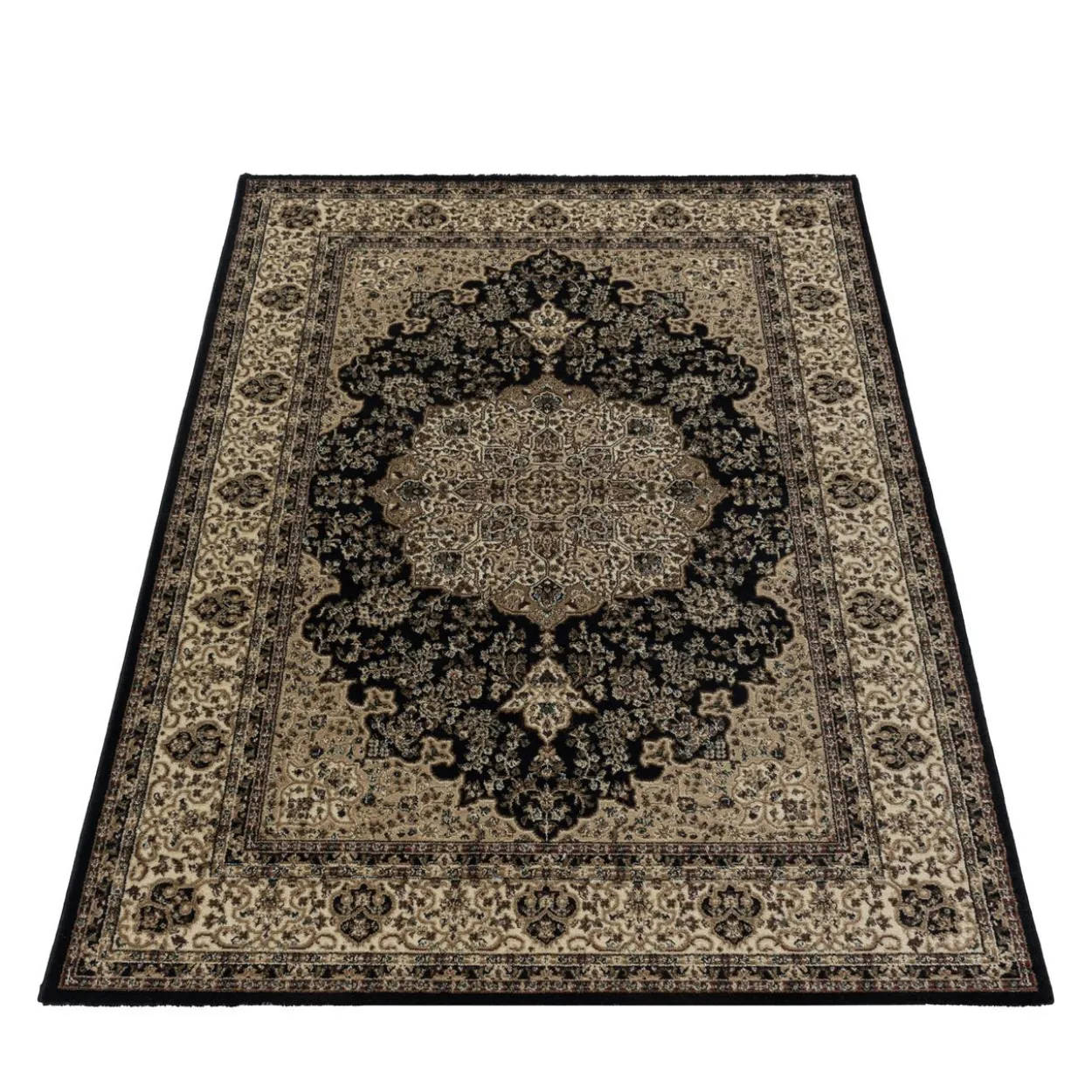 Teppich, KASHMIR 2608, BLACK, 300 x 400 cm