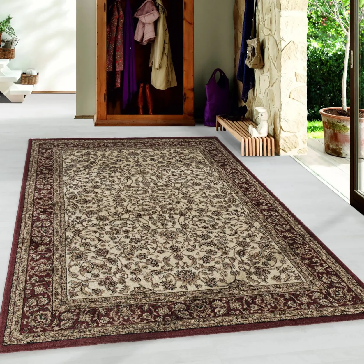 Teppich, KASHMIR 2604, CREAM, 240 x 340 cm