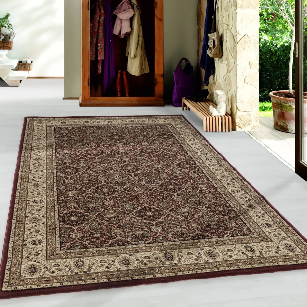 Teppich, KASHMIR 2602, RED, 200 x 290 cm