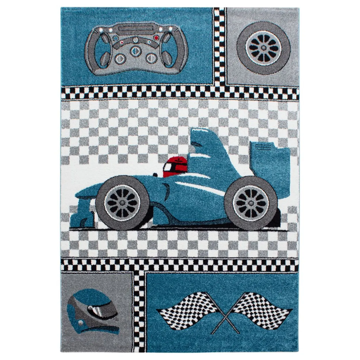 Teppich, KIDS 0460, BLUE, 160 x 230 cm