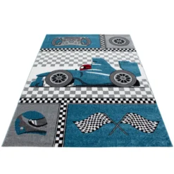 Teppich, KIDS 0460, BLUE, 80 x 150 cm
