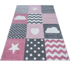 Teppich, KIDS 0620, PINK, 120 x 170 cm
