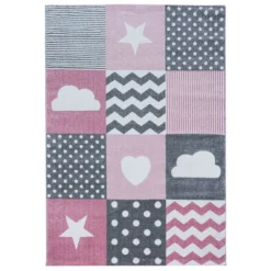 Teppich, KIDS 0620, PINK, 120 x 170 cm