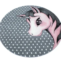 Teppich, KIDS 0590, PINK, 120 x 120 cm