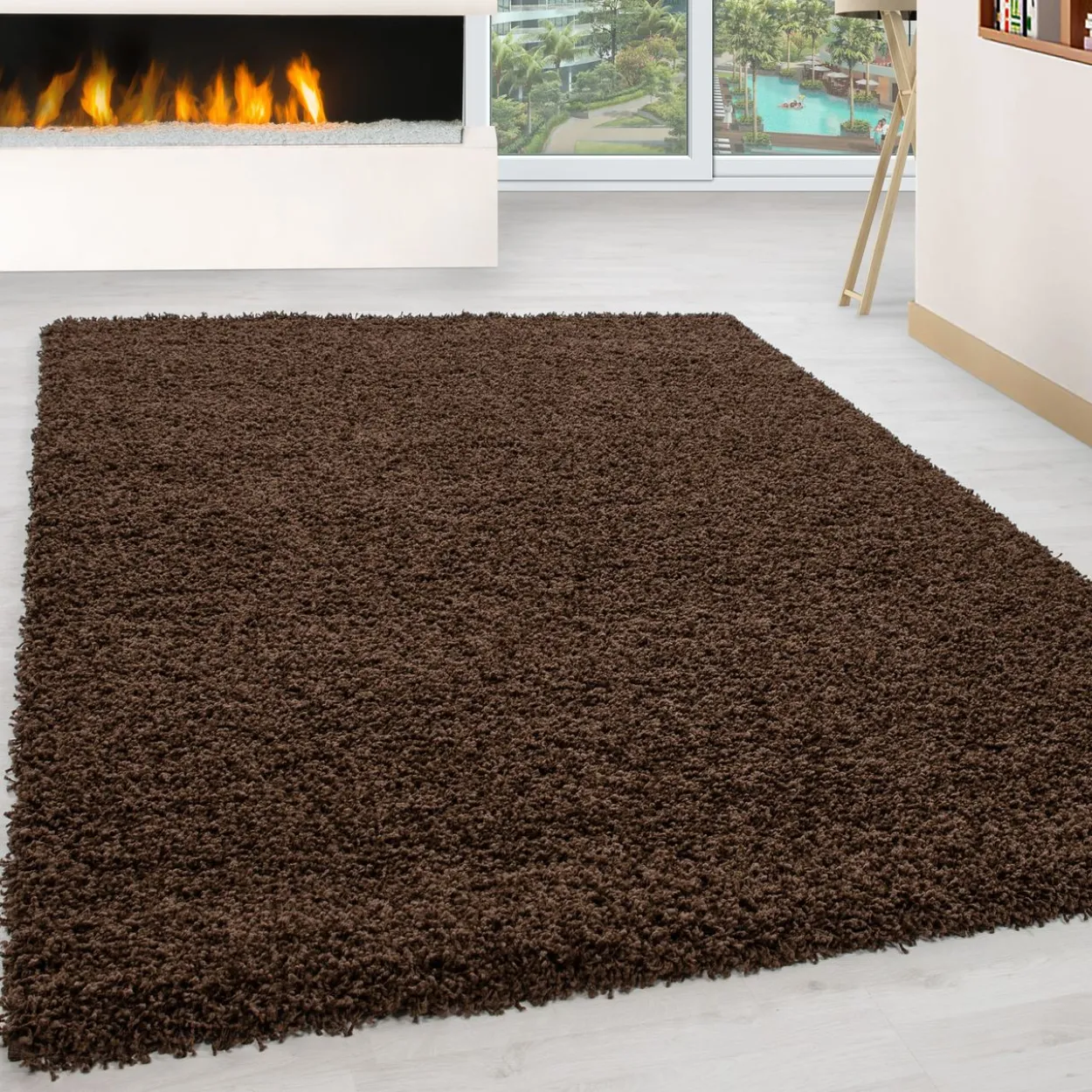 Teppich, LIFE 1500, BROWN, 60 x 110 cm