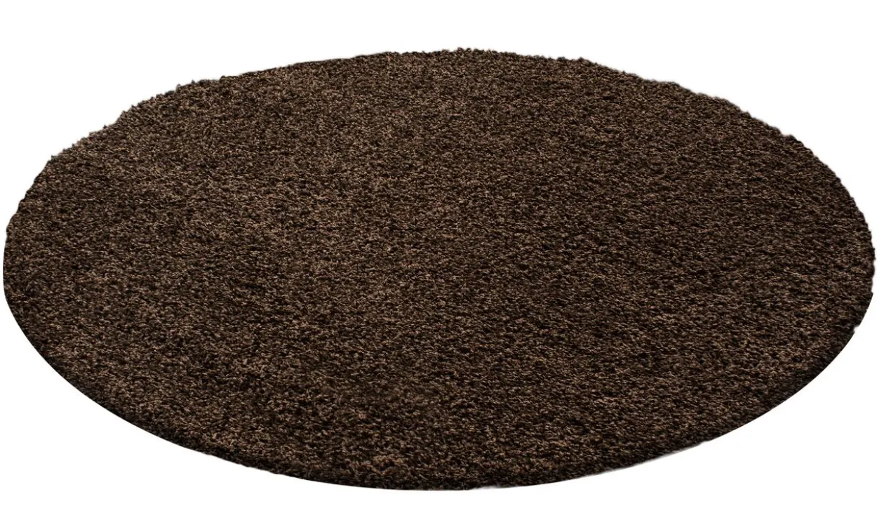Teppich, LIFE 1500, BROWN, 120 x 120 cm