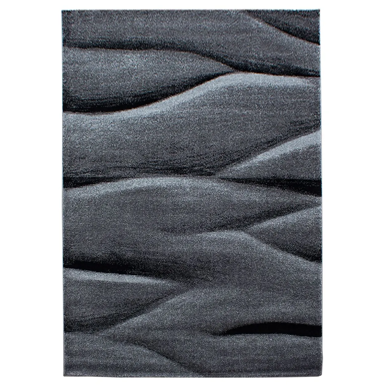 Teppich, LUCCA 1840, BLACK, 240 x 340 cm