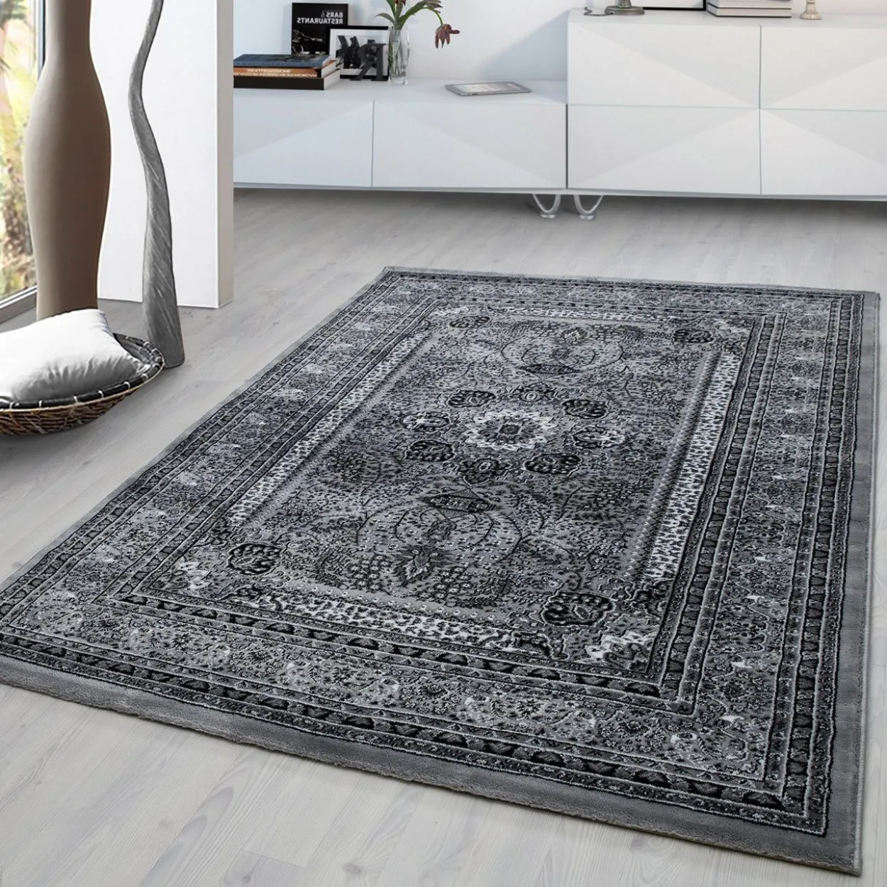 Teppich, MARRAKESH 0207, GREY, 120 x 170 cm