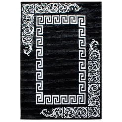 Teppich, MIAMI 6620, BLACK, 140 x 200 cm