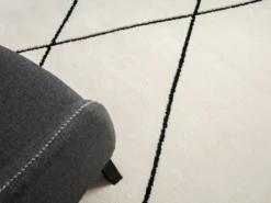 Teppich Moroccan Hideaway, 240 cm x 190 cm, Farbe weiß, rechteckig, Florhöhe 19mm