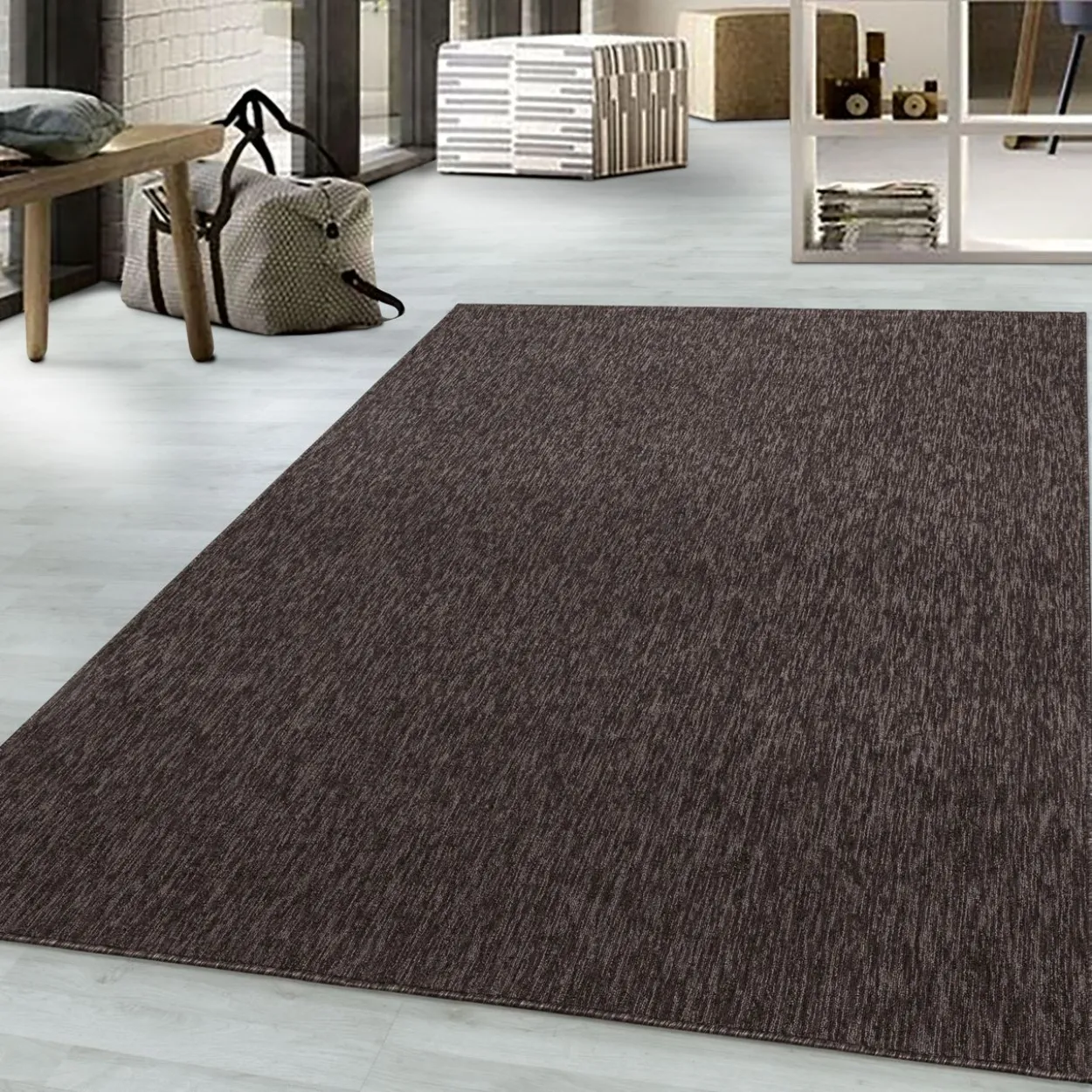 Teppich, NIZZA 1800, BROWN, 60 x 100 cm