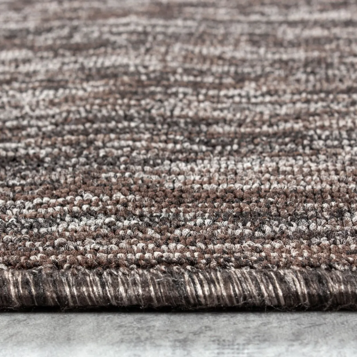 Teppich, NIZZA 1800, BROWN, 200 x 200 cm