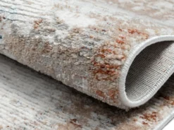Teppich Oceane, 140cm x 200cm, Farbe Rotbraun, rechteckig, Florhöhe 8mm
