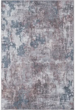 Teppich Olivia, 120cm x 180cm, Farbe grau/blau/braun Mix, rechteckig