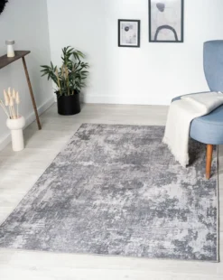 Teppich Olivia, 120cm x 180cm, Farbe grau, rechteckig