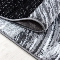 Teppich, PARMA 9220, BLACK, 80 x 300 cm