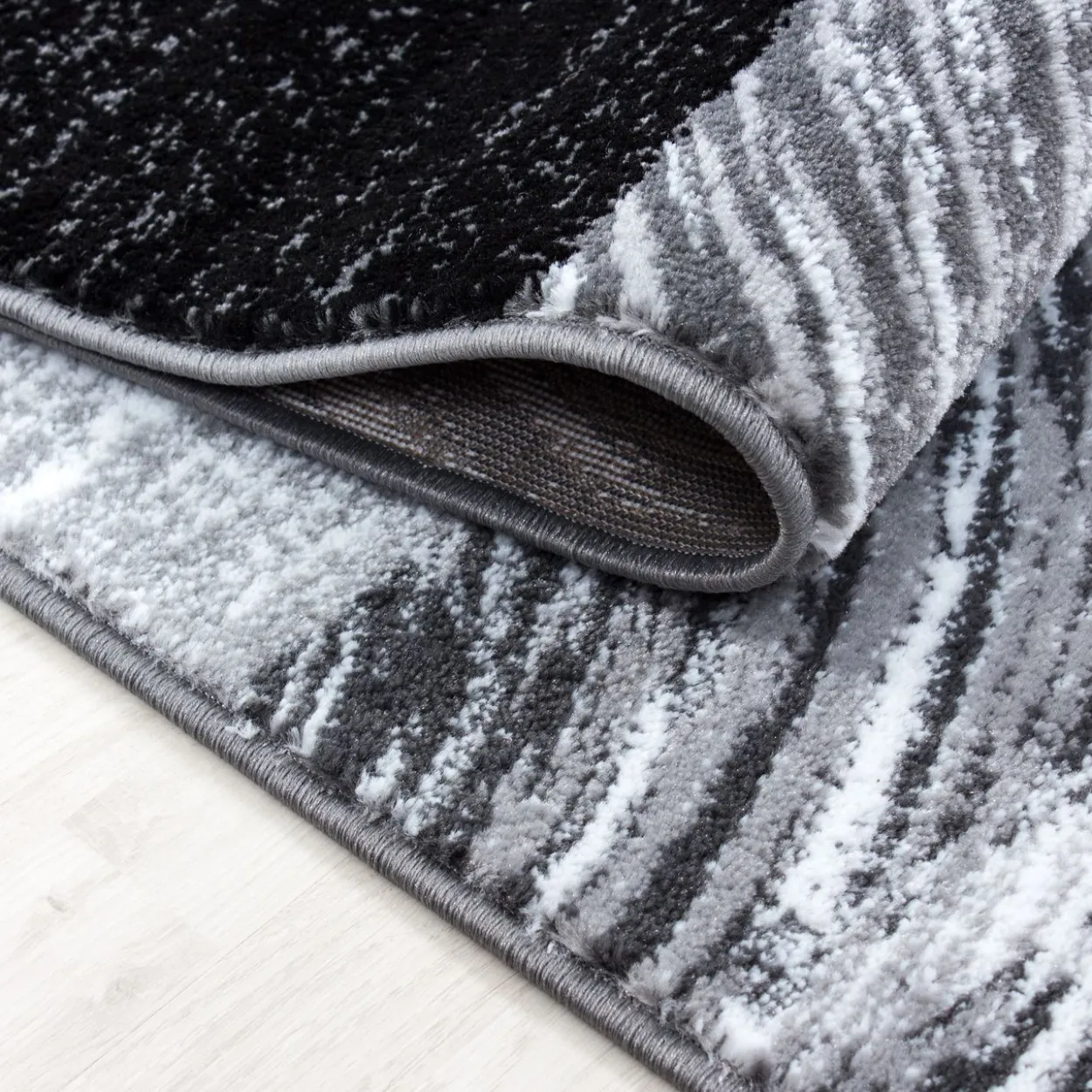 Teppich, PARMA 9220, BLACK, 80 x 300 cm