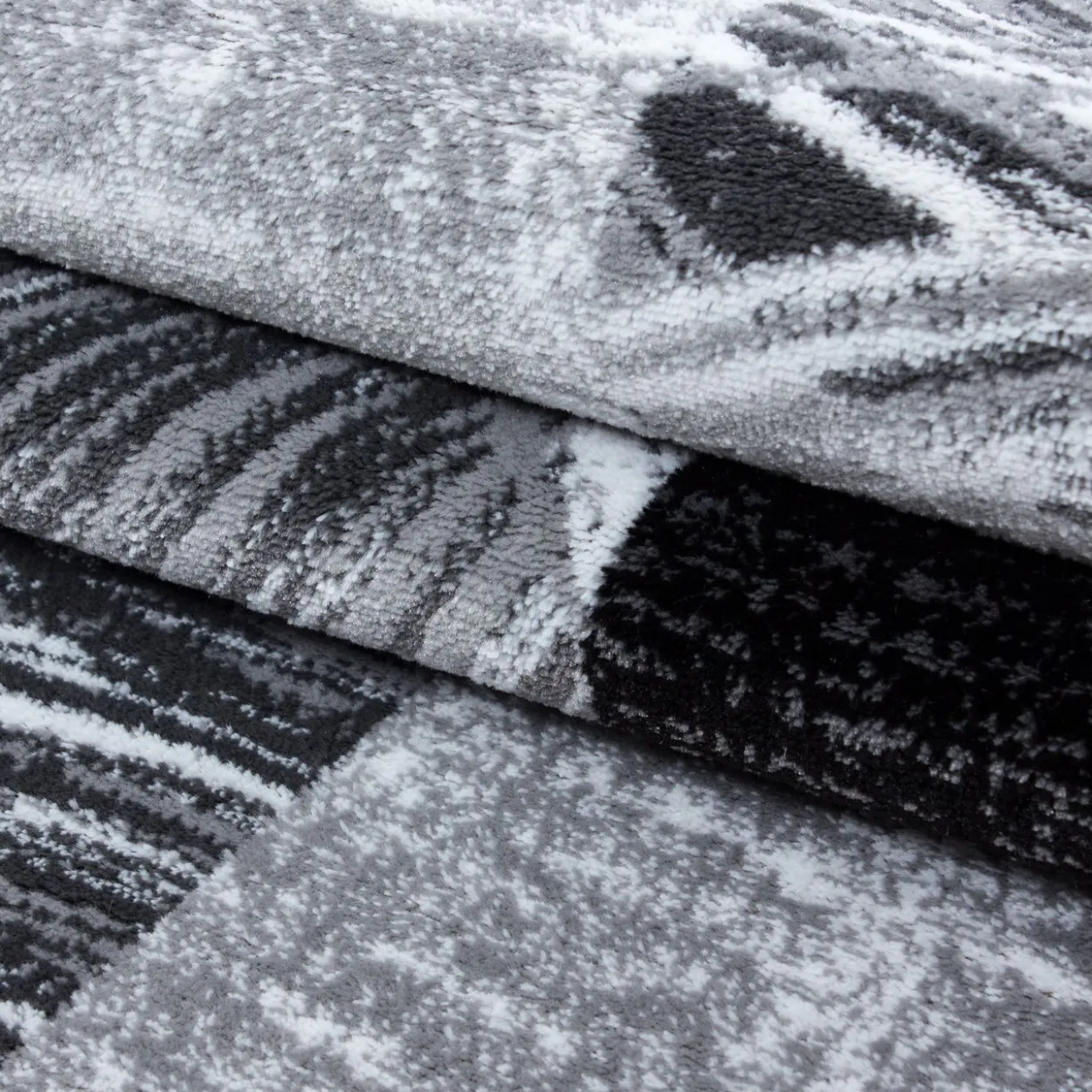 Teppich, PARMA 9220, BLACK, 80 x 300 cm