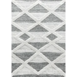 Teppich, PISA 4709, GREY, 280 x 370 cm