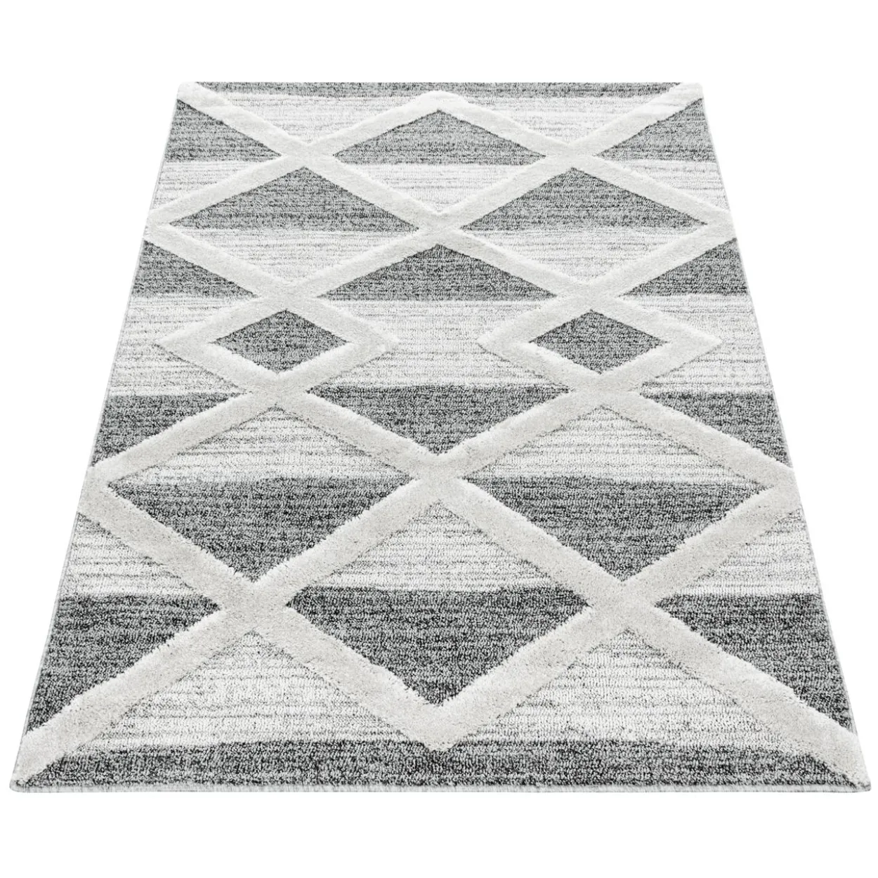 Teppich, PISA 4709, GREY, 280 x 370 cm