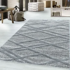 Teppich, PISA 4706, GREY, 200 x 290 cm