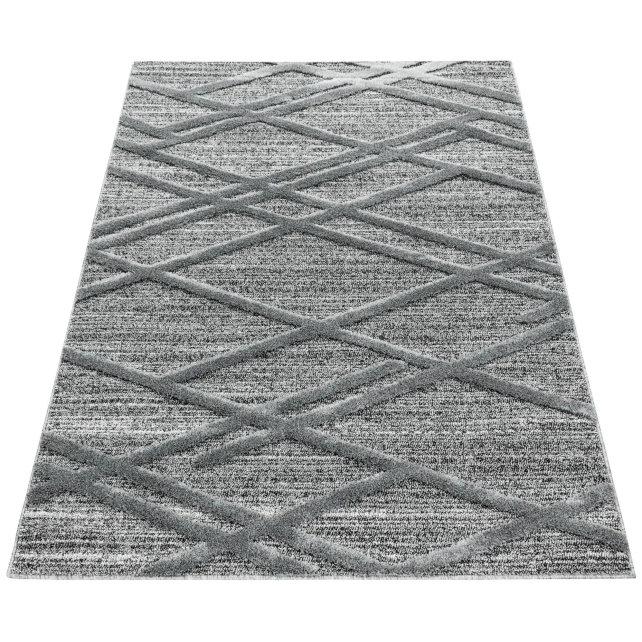 Teppich, PISA 4706, GREY, 200 x 290 cm