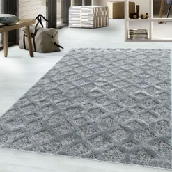 Teppich, PISA 4702, GREY, 200 x 290 cm