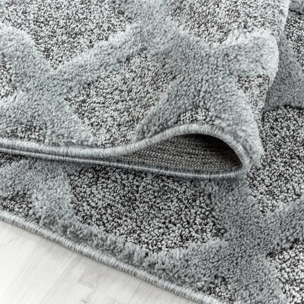 Teppich, PISA 4702, GREY, 200 x 290 cm