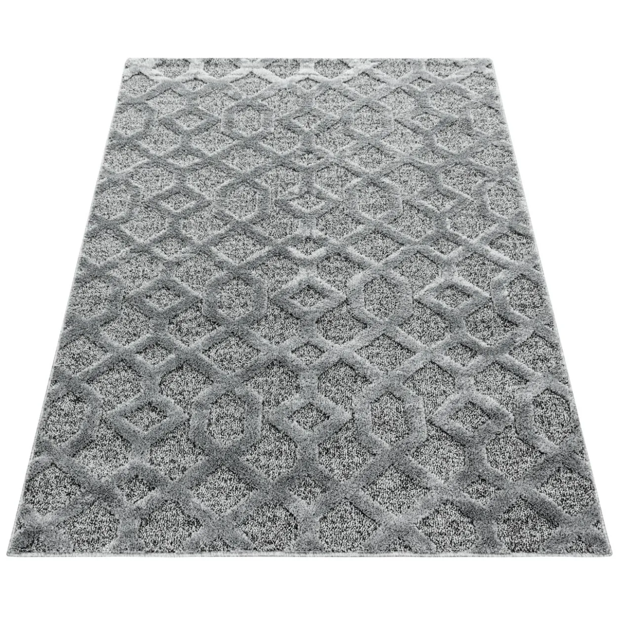 Teppich, PISA 4702, GREY, 200 x 290 cm