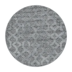 Teppich, PISA 4702, GREY, 80 x 80 cm
