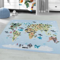 Teppich, PLAY 2917, BLUE, 160 x 230 cm