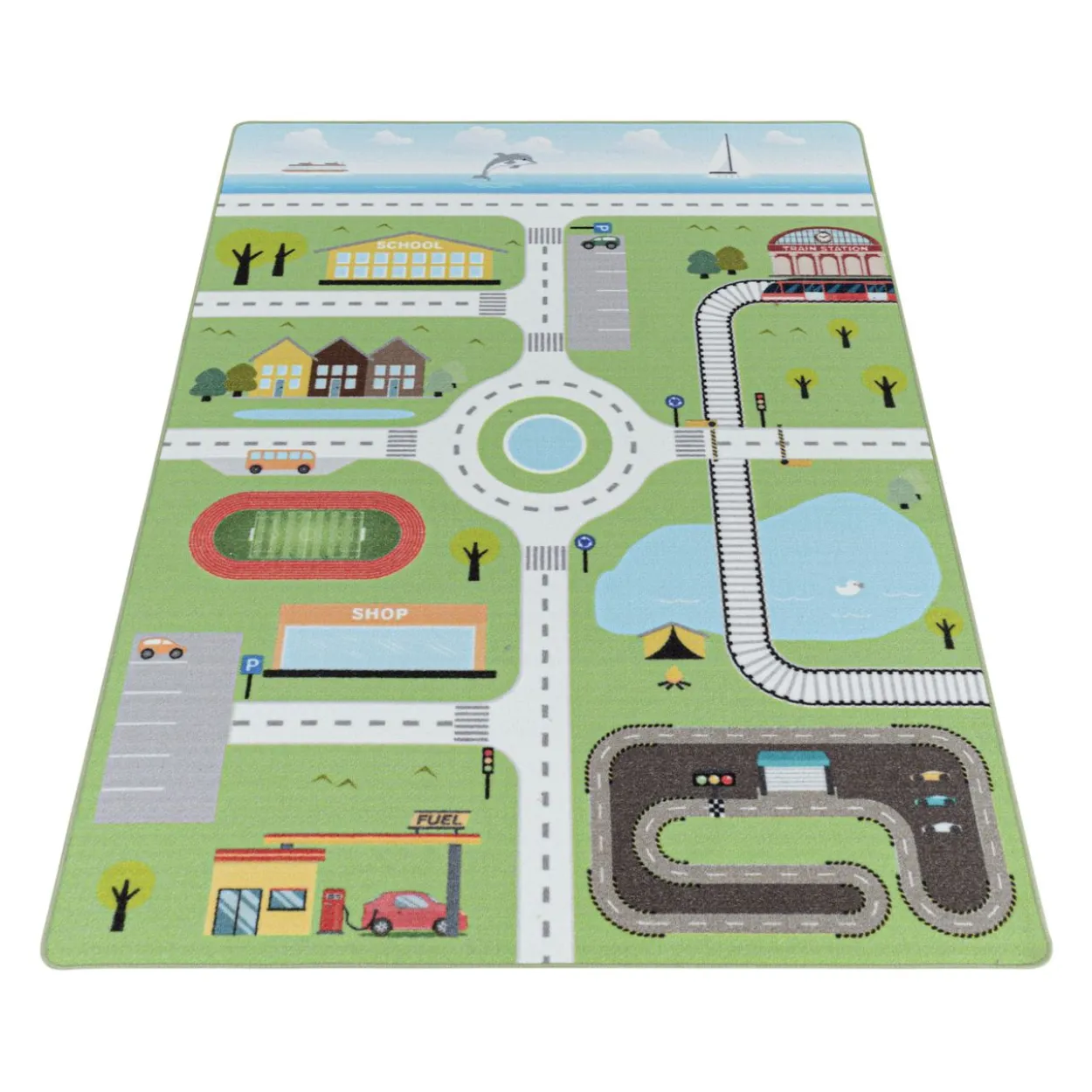 Teppich, PLAY 2902, GREEN, 120 x 170 cm