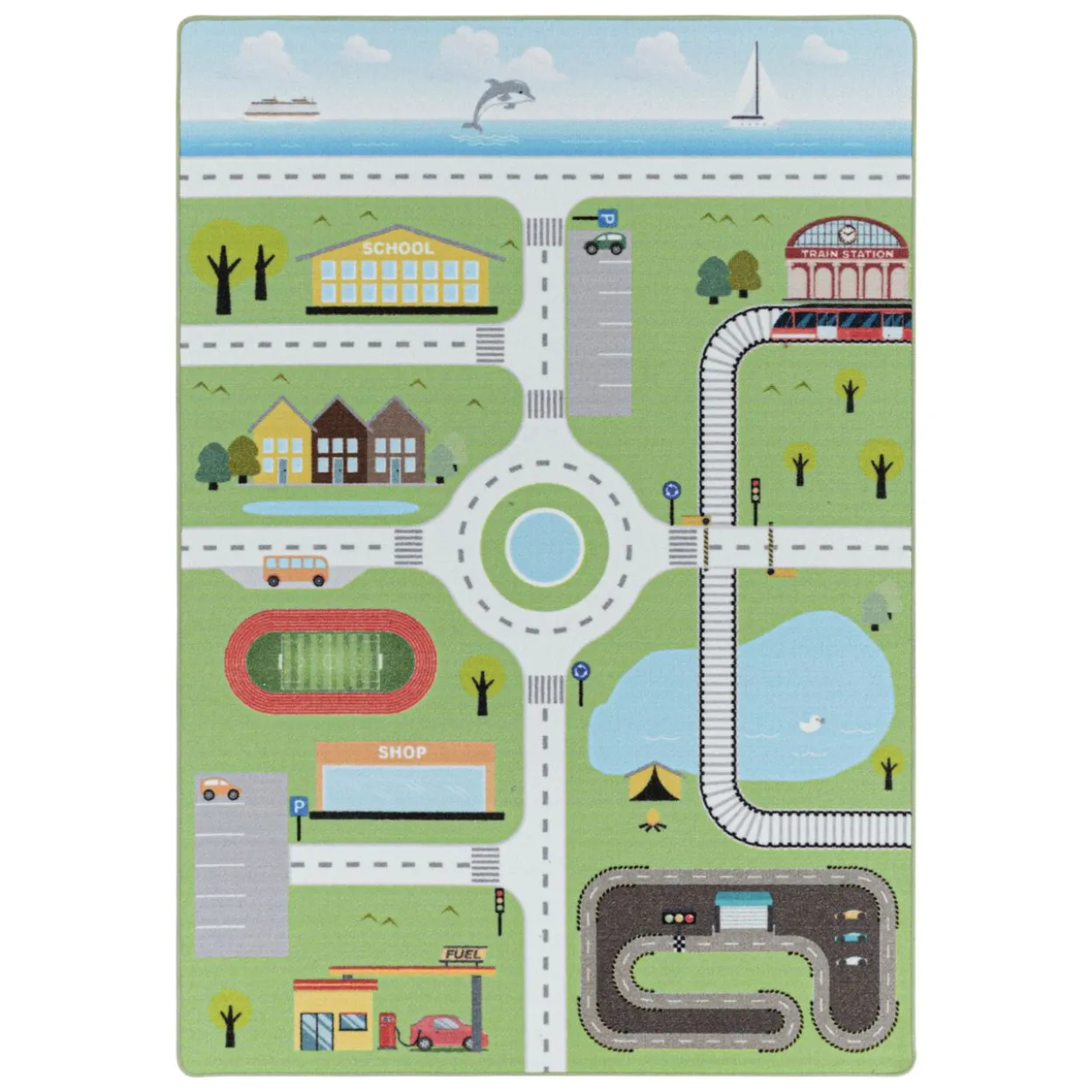 Teppich, PLAY 2902, GREEN, 120 x 170 cm