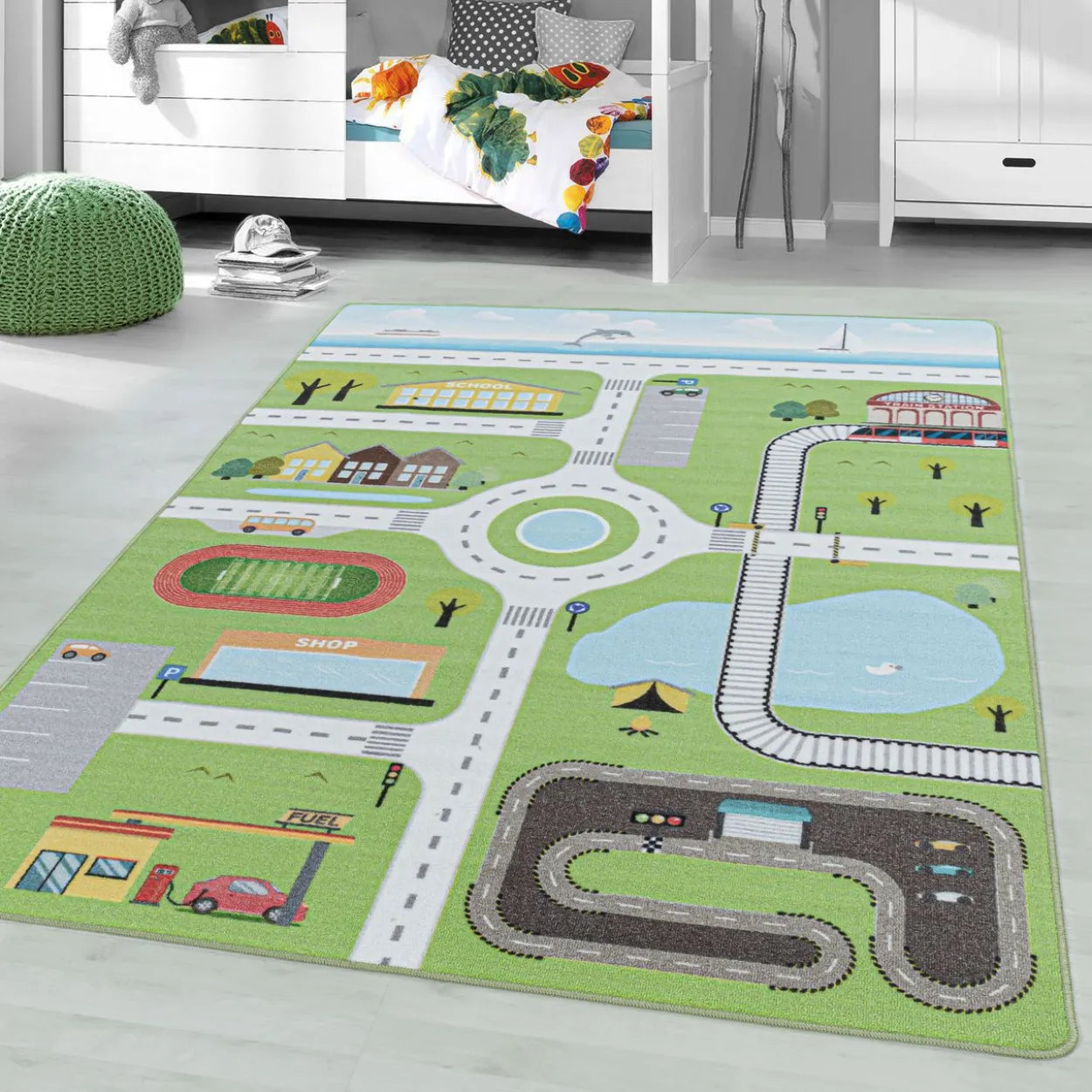 Teppich, PLAY 2902, GREEN, 120 x 170 cm