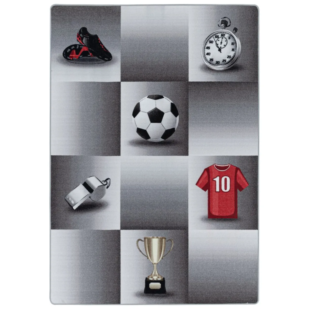 Teppich, PLAY 2906, GREY, 140 x 200 cm