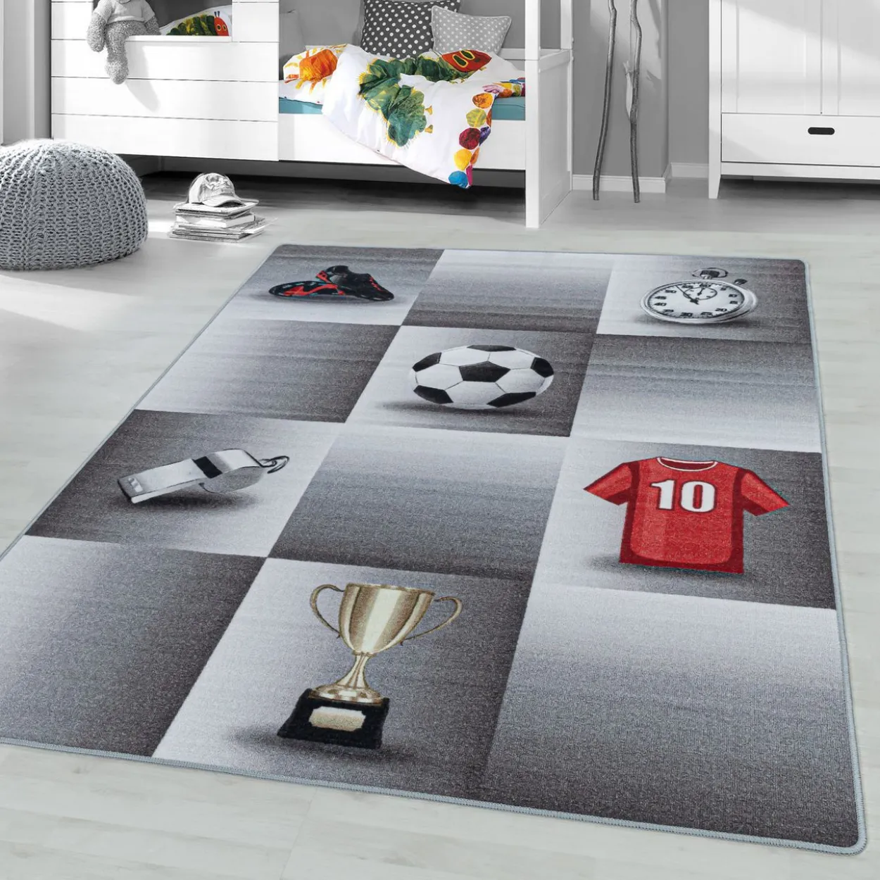 Teppich, PLAY 2906, GREY, 140 x 200 cm