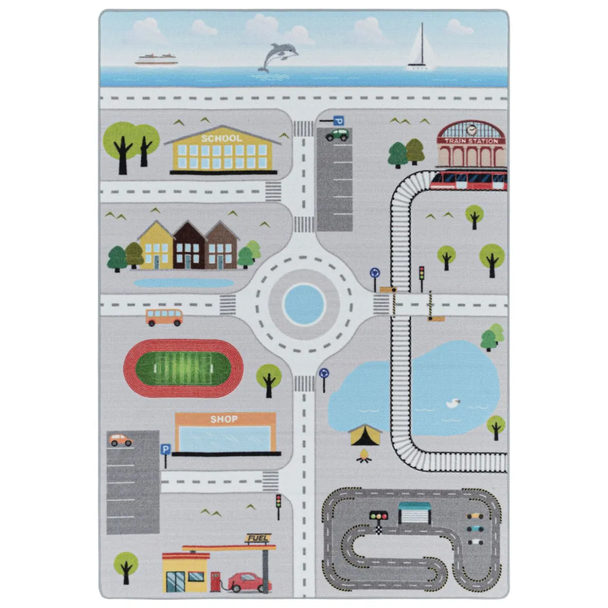 Teppich, PLAY 2902, GREY, 80 x 120 cm