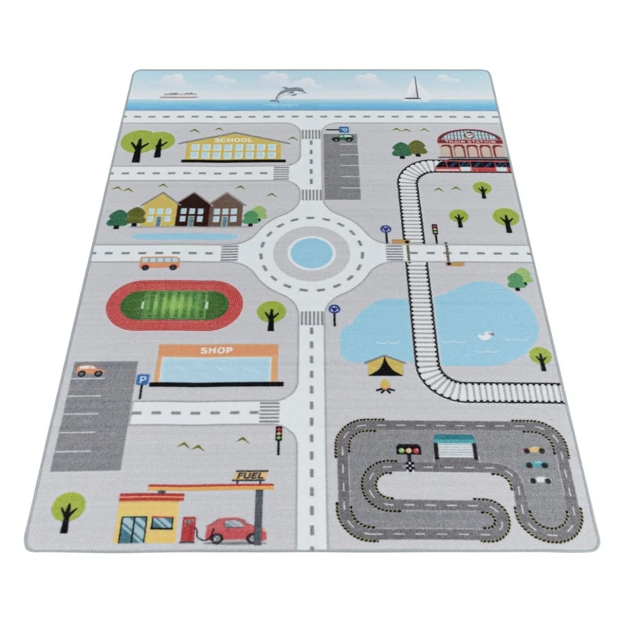 Teppich, PLAY 2902, GREY, 80 x 120 cm