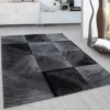 Teppich, PLUS 8003, BLACK, 160 x 230 cm