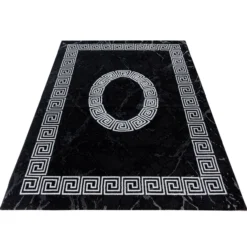 Teppich, PLUS 8009, BLACK, 140 x 200 cm