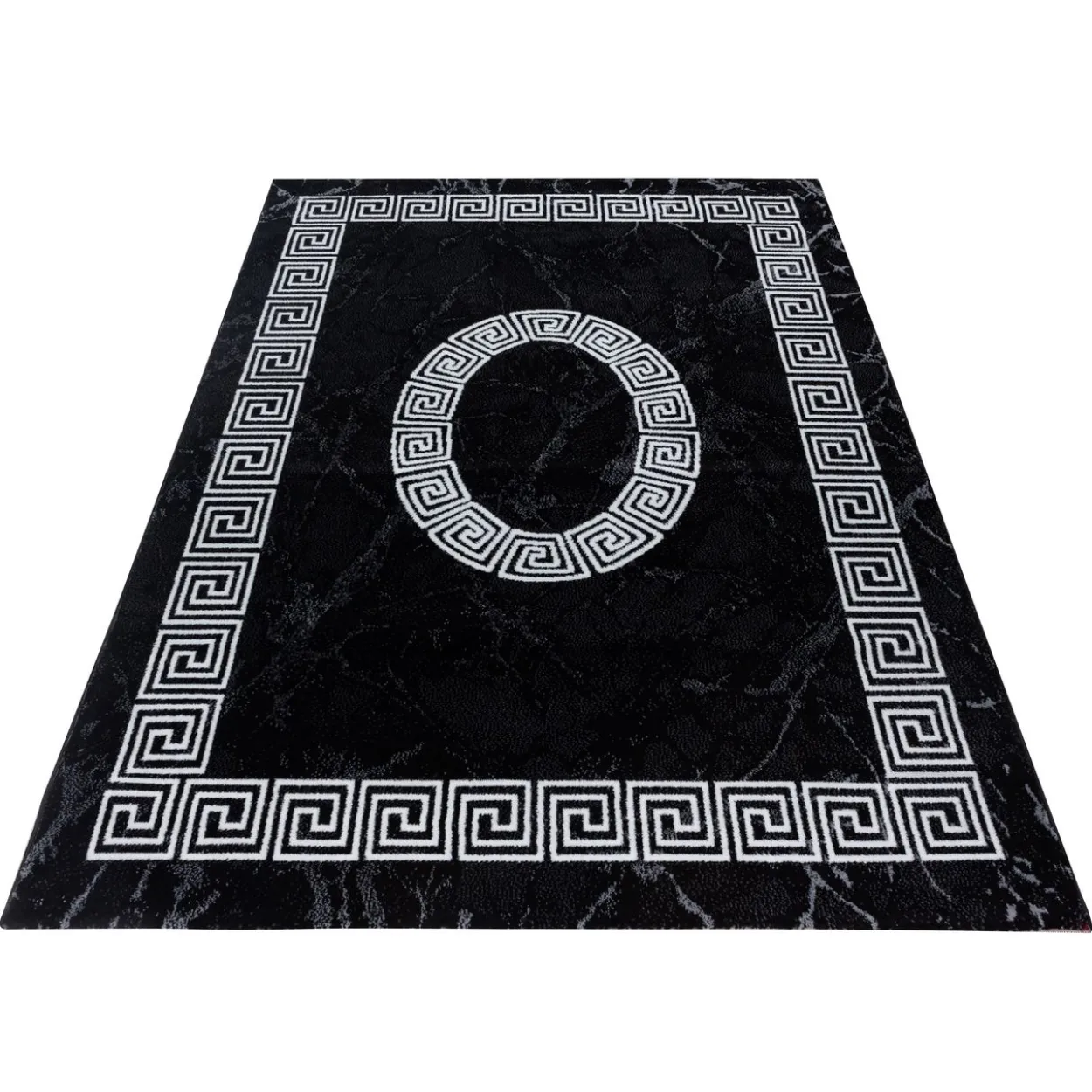 Teppich, PLUS 8009, BLACK, 140 x 200 cm