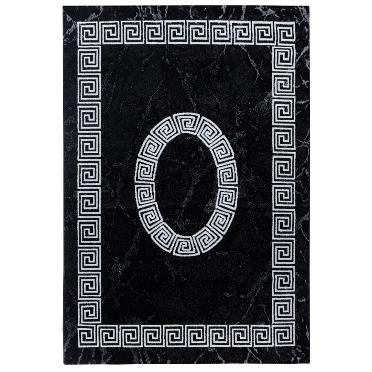 Teppich, PLUS 8009, BLACK, 140 x 200 cm