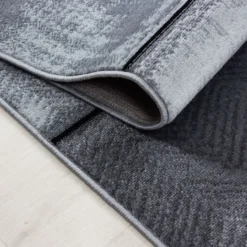 Teppich, PLUS 8007, BLACK, 140 x 200 cm