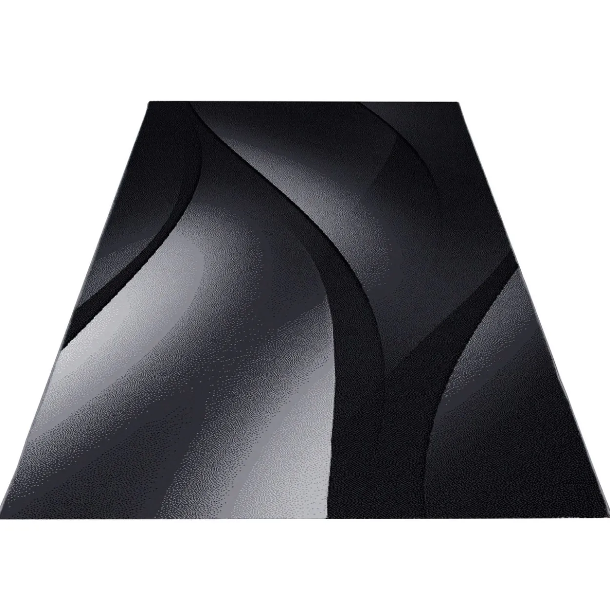 Teppich, PLUS 8010, BLACK, 140 x 200 cm